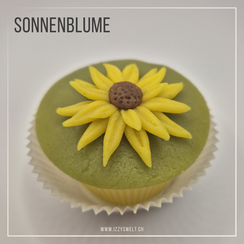 Einfache Anleitung einer Sonnenblume aus Marzipan