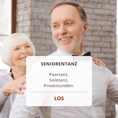 Tanzen hält Dich geistig, seelisch und körperlich fit. Unser Kursangebot beinhaltet Gesellschafts- und Solotanz. Es wird keine/e Tanzpartner/in benötigt.