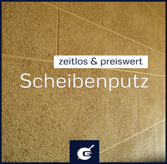Scheibenputz klassischer Putz grob und fein von GERZEN wand-design