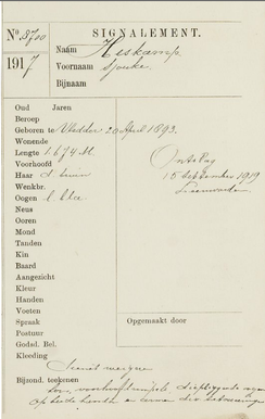 Signalementregister 1880-1917