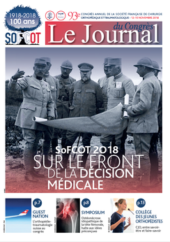 Journal du congrès de la SOFCOT - 2018