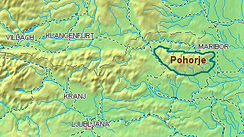 Pohorje, deutsch Bachergebirge oder einfach Bachern