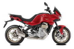 Moto Guzzi V100 Mandello in Rot Magma Fahrzeugfarbe