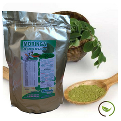 Poudre moringa 250 gr - vente de moringa en ligne 100% naturel santé au naturel culture biodynamique superaliment complément alimentaire linda vida