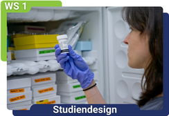 Workshop-Reihe, Workshop 1 zum klinischen Studiendesign