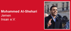 23.03.2019 - Berlin: Solidaritätskundgebung zum 4. Jahrestag saudischer Krieg gegen den Jemen - Redner: Mohammed Al-Shehari - Jemen von Insan e.V. 