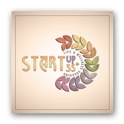 logo design price, logo design Kiev Ukraine, creative logo design order, razrabotka disaina logotipa tsena, sozdanie logotipa Kiev Ukraina nedorogo, logotip Start Up 35+ life & wellness beauty by Lana Litovchenko project