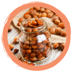 Gebrannte Haselnüsse