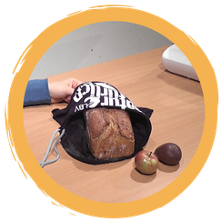 Beutel für Brot, Obst oder Gemüse einfach selbst genäht