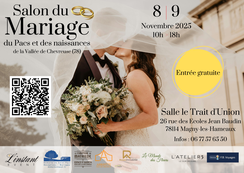 Salon du Mariage, du PACS et des Naissances à Magny-les-Hameaux - 8 et 9 Novembre 2025