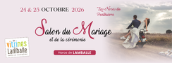 Salon du Mariage à Lamballe-Armor 24 et 25 Octobre 2026