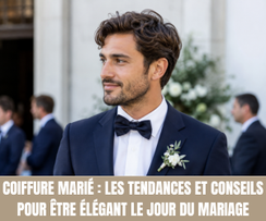 Coiffure marié : les tendances et conseils pour être élégant le jour du mariage - Crédit photo : Tous droits réservés