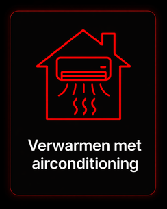 Verwarmen met een airco