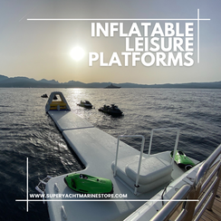 yacht inflatable leisure dock ©www.superyachtmarinestore.com