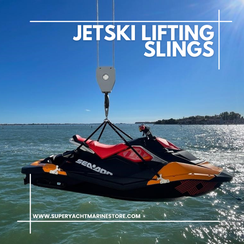Jetski lifting slings www.superyachtmarinestore.com