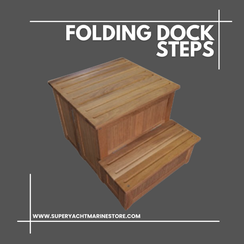 Folding Dock Steps ©www.superyachtmarinestore.com
