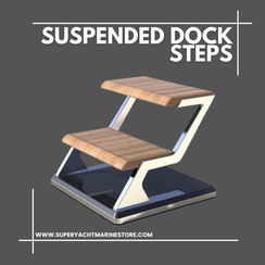 Suspended Dock Steps ©www.superyachtmarinestore.com