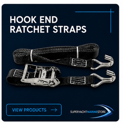 Hook End Ratchet Straps