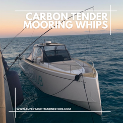 Carbon Tender Mooring Whips ©www.superyachtmarinestore.com