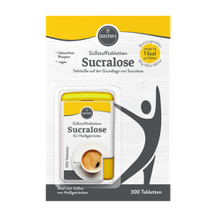 Sucralose Süßstofftabletten 300 Stück im Spender