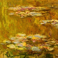 Фото: Клод Моне, Кувшинки. Музей Альбертина  Вена Австрия  Seerosen. Claude Monet Albertina