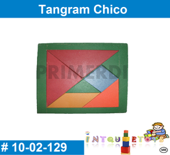 Tangram Chico MATERIAL DIDACTICO MADERA INTQUIETOYS PRIMERDI