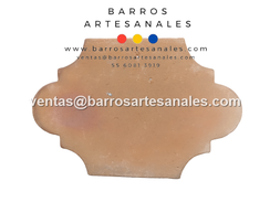 <img src="Loseta Tapatía de Barro al Natural.jpg" alt=" Loseta Tapatía de Barro Claro al Natural San Felipe hecha en México 100% a mano" />