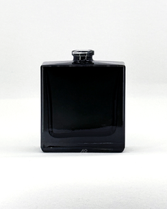 サファイアブラック_ガラス製香水瓶卸売極小ロット