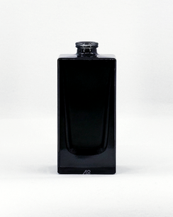 サファイアブラック_ガラス製香水瓶卸売極小ロット