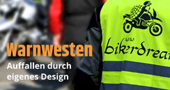 In vie­len Ländern Euro­pas ist das Mitführen der Warn­weste empfoh­len oder sogar gesetz­liche Pflicht, sie im Falle einer Pan­ne zu tra­gen.