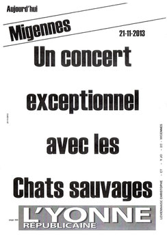Poster publié par l'Yonne Républicaine