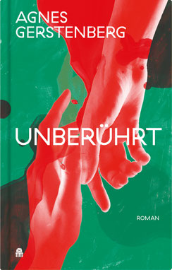 Das Cover von Unberührt zeigt zwei Hände.