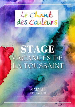 Atelier le Chant des Couleurs - vacances de la Toussaint avec marilyn ferraguti a joue les tours