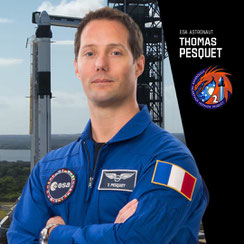 Thomas Paesquet, astronaute de l'ESA.