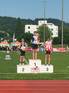 1. Jérôme Wicki, U14M 2000m (@ Chris Wicki)