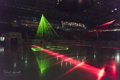 Lasershow, EHCB, EHC Biel-Bienne, Tissot Arena, Biel, Bienne, Eishockey, Playoff, Halbfinal, www.danielkneubuehl.com, Photographer/Fotograf: Daniel Kneubühl