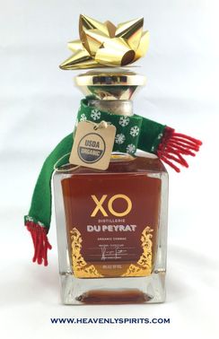 Du Peyrat Organic Cognac XO in handsome decanter - Rare & Exceptional Spirit Gift Ideas - HeavenlySpirits