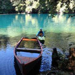 Am Einstieg zum oberen Rio Fuy, Chile-Trip 2012/13, Foto: Stefan Motz