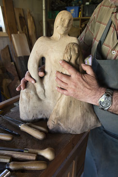 Olivier Legay sculptures et objets en bois à Saint-Léon sur Vézère