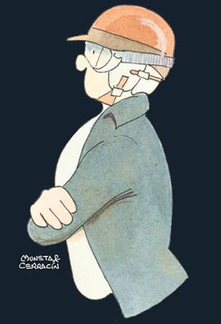 Juan Manuel Fangio by Muneta & Cerracín
