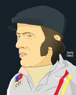 Jackie Stewart by Muneta & Cerracín