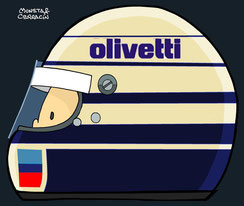 Riccardo Patrese by Muneta & Cerracín