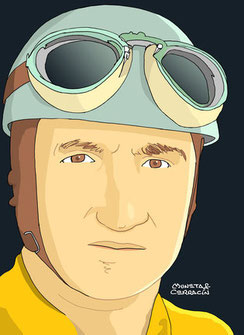 Alberto Ascari by Muneta & Cerracín