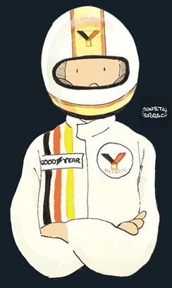 Mike Hailwood by Muneta & Cerracín