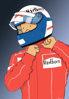 Alain Prost by Muneta & Cerracín