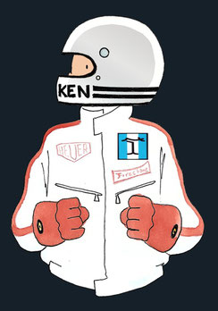 Tim Schenken by Muneta & Cerracín - Trojan T103 - 1974
