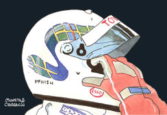 Allan McNish by Muneta & Cerracín