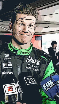 Nico Hülkenberg by Muneta & Cerracín