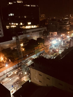 Ho Chi Minh City in der Nacht