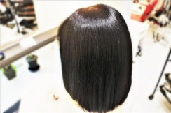 縮毛矯正　ヘアカラー